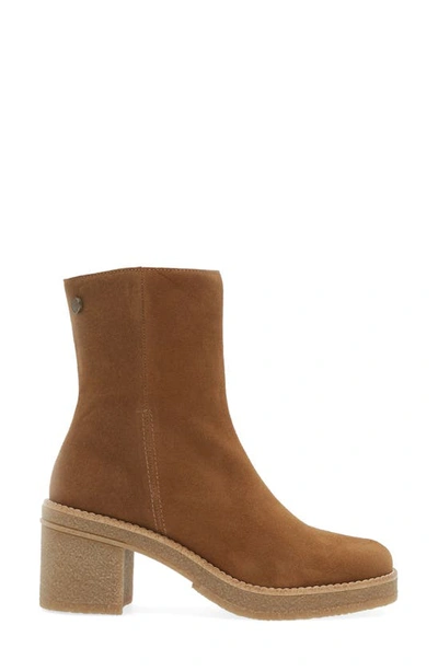 Toni Pons Piani Block Heel Bootie In Tobacco