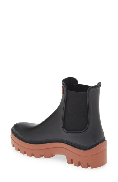 Shop Toni Pons Covent Waterproof Lug Sole Boot In Black/ Tan