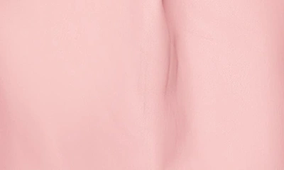 Shop Susana Monaco Faux Leather Pleated Shorts In Lip Gloss