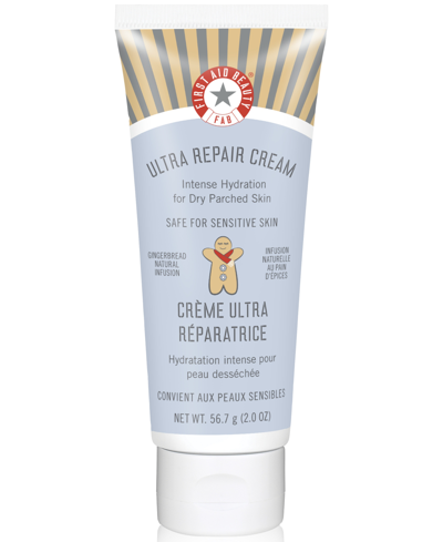 Shop First Aid Beauty Limited-edition Gingerbread Ultra Repair Cream, 2 Oz.
