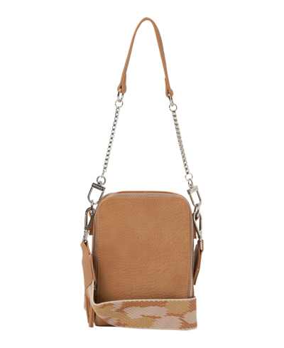 Shop Urban Originals Mirror Mirror Faux Leather Mini Bag In Sand