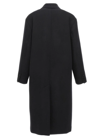 Shop Isabel Marant 'theodore' Coat In Black