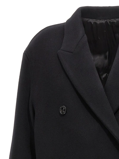 Shop Isabel Marant 'theodore' Coat In Black