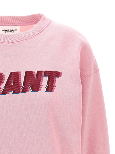 Shop Isabel Marant Étoile 'mobyli' Sweatshirt In Pink
