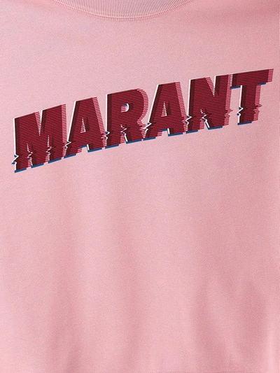 Shop Isabel Marant Étoile 'mobyli' Sweatshirt In Pink