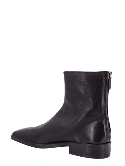 Shop Lemaire Ankle Boots In Brown