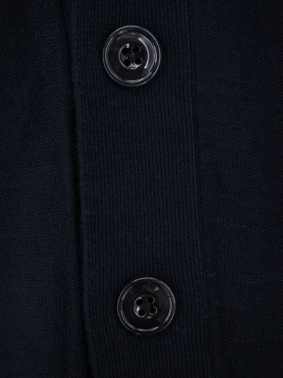 Shop Lemaire Cardigan In Blue