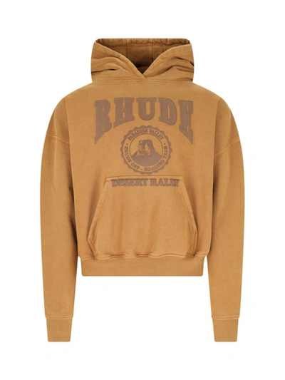 Shop Rhude Sweaters In Brown