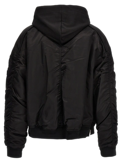 Shop Juunj Hooded Jacket Casual Jackets, Parka Black