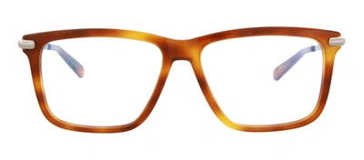 Shop Brioni Br0071o 007 Square Eyeglasses Mx In Clear