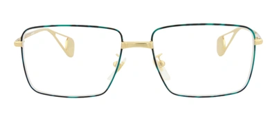 Shop Gucci Gg0439o 003 Square Eyeglasses Mx In Clear