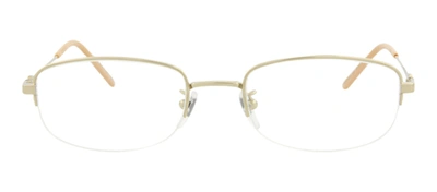 Shop Gucci Gg0446oj 002 Oval Eyeglasses Mx In Clear