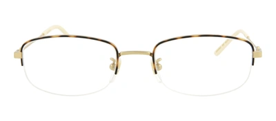 Shop Gucci Gg0446oj 003 Oval Eyeglasses Mx In Clear