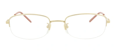 Shop Gucci Gg0446oj 001 Oval Eyeglasses Mx In Clear