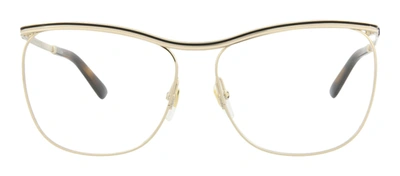 Shop Gucci Gg0822o 002 Cat Eye Eyeglasses Mx In Clear