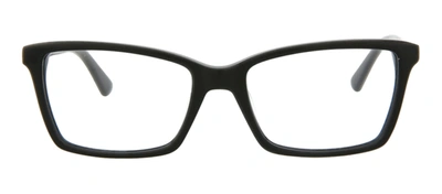 Shop Mcq By Alexander Mcqueen Mq0111op 001 Oval Eyeglasses Mx In Clear