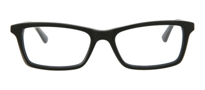 Shop Mcq By Alexander Mcqueen Mq0113op 001 Rectangle Eyeglasses Mx In Clear