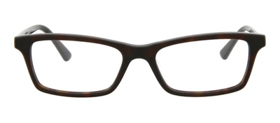 Shop Mcq By Alexander Mcqueen Mq0113op 002 Rectangle Eyeglasses Mx In Clear
