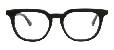 Shop Mcq By Alexander Mcqueen Mq0195o 001 Oval Eyeglasses Mx In Clear