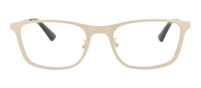 Shop Mcq By Alexander Mcqueen Mq0243op 002 Square Eyeglasses Mx In Clear