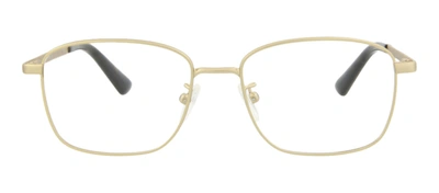 Shop Mcq By Alexander Mcqueen Mq0244op 002 Square Eyeglasses Mx In Clear