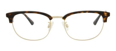 Shop Mcq By Alexander Mcqueen Mq0255oa 004 Clubmaster Eyeglasses Mx In Clear