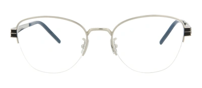 Shop Saint Laurent Slm64 001 Cat Eye Eyeglasses Mx In Clear