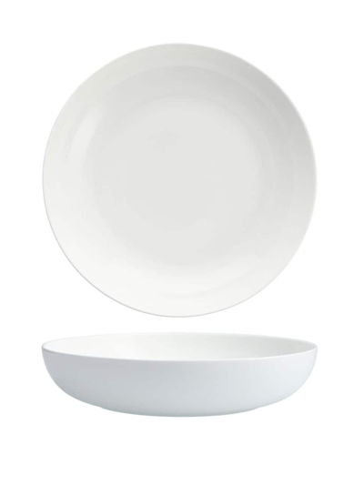 Shop Fortessa Modern Coupe 4-piece Pasta Bowl Set In White
