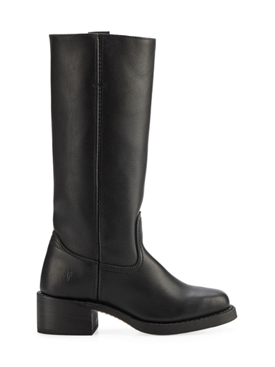 Shop Frye Women's Campus 14l Boots In Black