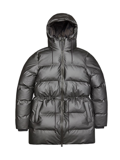 Shop Rains Women's Alta Puffer Parka In Metallic