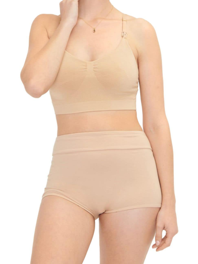 Shop Hatch Women's The Essential Maternity Wireless Pumping And Nursing Bra In Sand