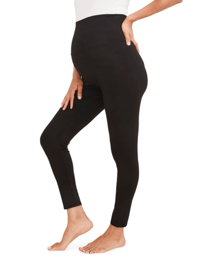 Shop Hatch Women's The Ultimate Maternity Over The Bump Leggings In Black