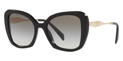 Shop Prada Women's 53 Mm Sunglasses In Black