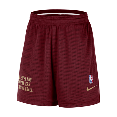 Shop Nike Cleveland Cavaliers  Men's Nba Mesh Shorts In Red