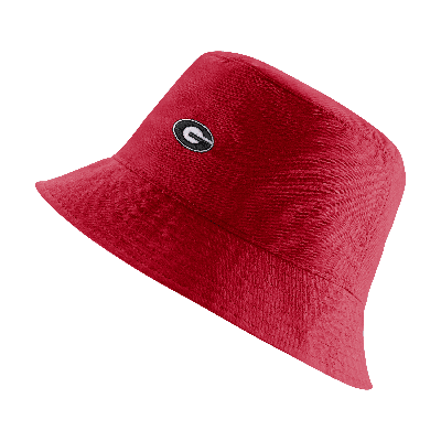 Shop Nike Georgia  Unisex College Bucket Hat In Red