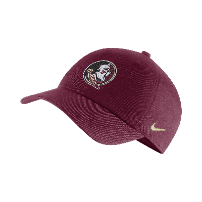 Shop Nike Florida State Heritage86 Logo  Unisex College Cap In Red