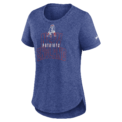 Shop Nike Women's Fashion (nfl New England Patriots) T-shirt In Blue