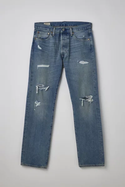 Shop Levi's 501 Original Slim Leg Jean In Vintage Denim Medium, Men's At Urban Outfitters