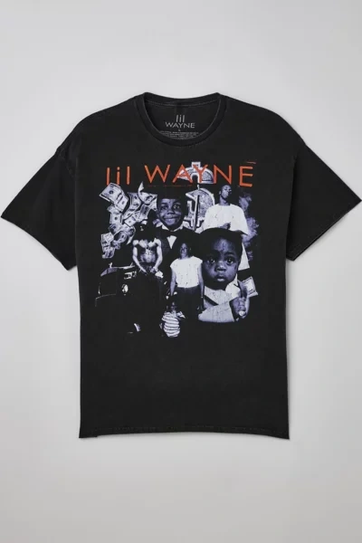 Shop Urban Outfitters Lil Wayne Best Rapper Alive Tee In Black, Men's At