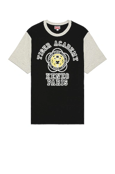 Shop Kenzo Tiger Academy T-shirt In Black