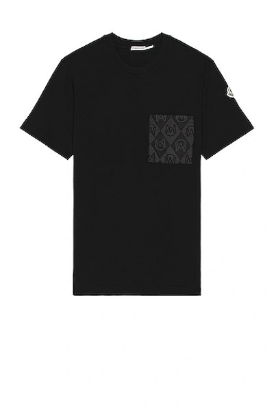 Shop Moncler T-shirt In Black