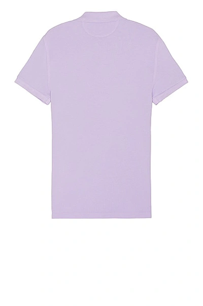 Shop Tom Ford Tennis Polo In Lavender