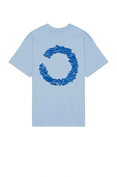 Shop Objects Iv Life Boulder Print T-shirt In Pop Blue