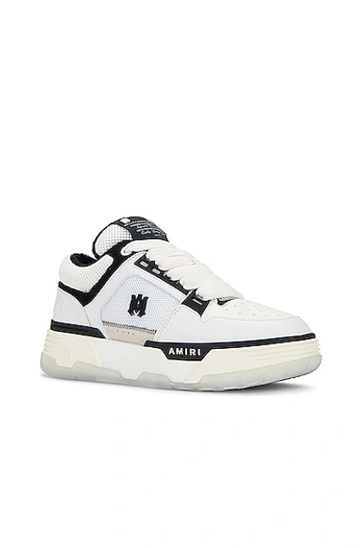 Shop Amiri Ma-1 Sneaker In White & Black