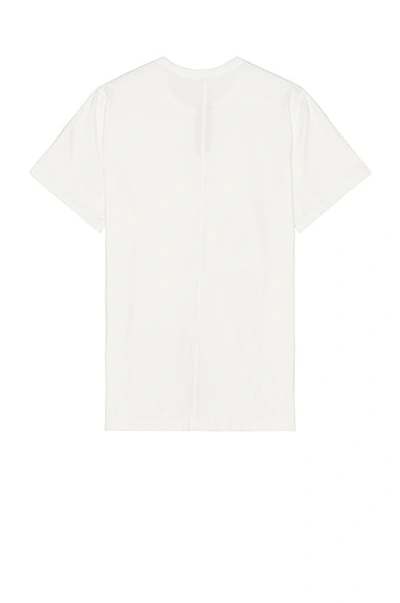 Shop Rick Owens Short Level T In Milk