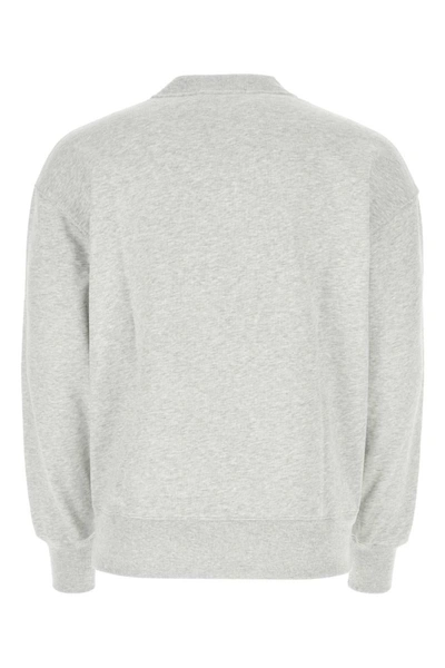 Shop Msgm Sweatshirts In Grey