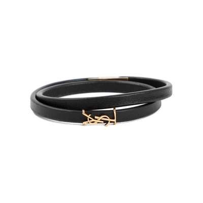 Shop Saint Laurent Bracelet Jewellery In Black