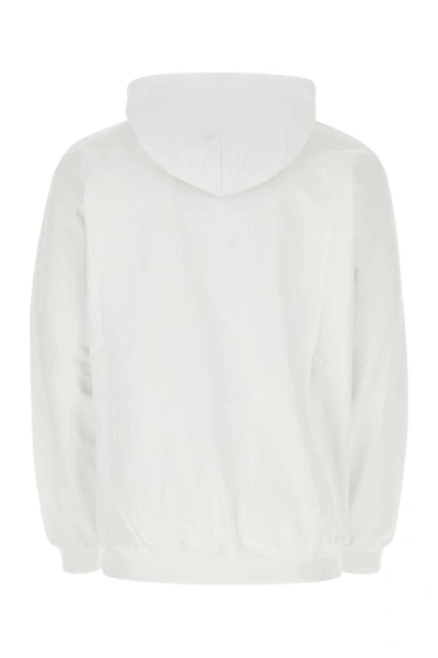 Shop Vtmnts Sweatshirts In White