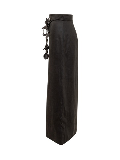 Shop Zimmermann Pencil Skirt In Black