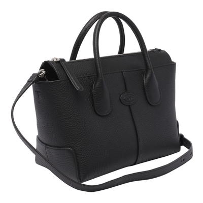 Shop Tod's Tods Di Hand Bag In Black